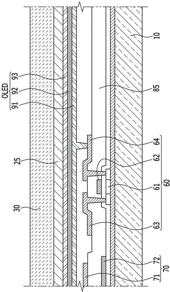 Flexible organic light emitting diode display and manufacturing method thereof