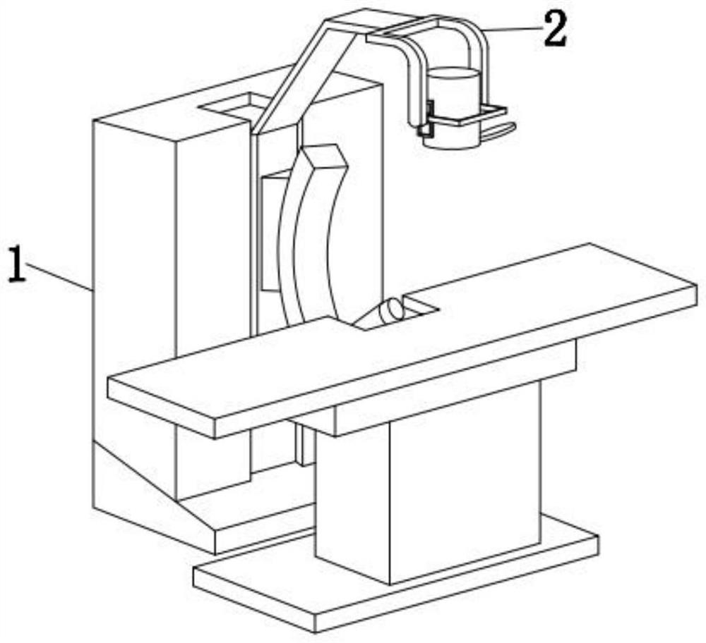 An adjustment structure of an ultrasonic probe rod of an extracorporeal lithotripter in the department of urology and its application method