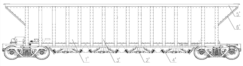 Transport vehicle and vehicle body thereof
