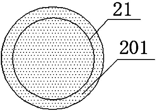 Wound dressing based on gas oxygen supply and production method of wound dressing