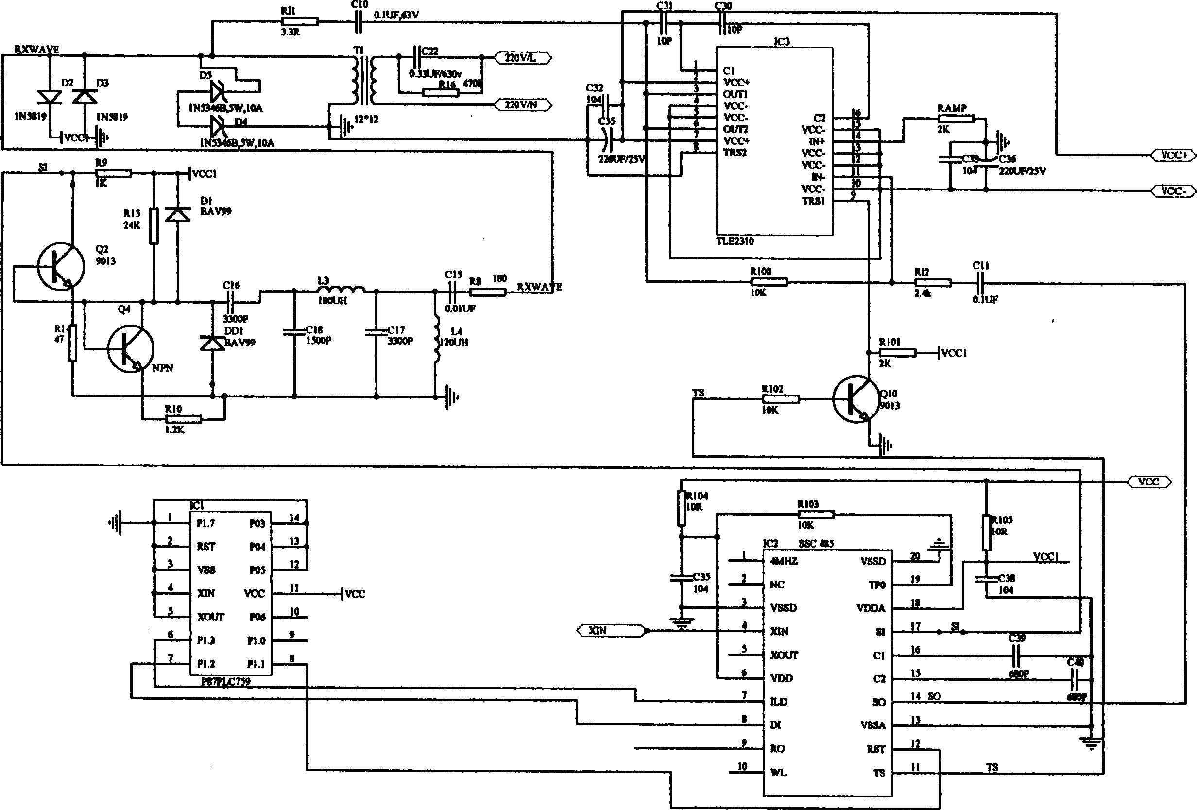 Digital pulse interval-modulated power line carrier communication method and its transceiving method