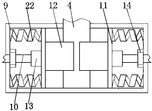 Three-speed device with parts convenient to replace and capable of providing high speed ratio