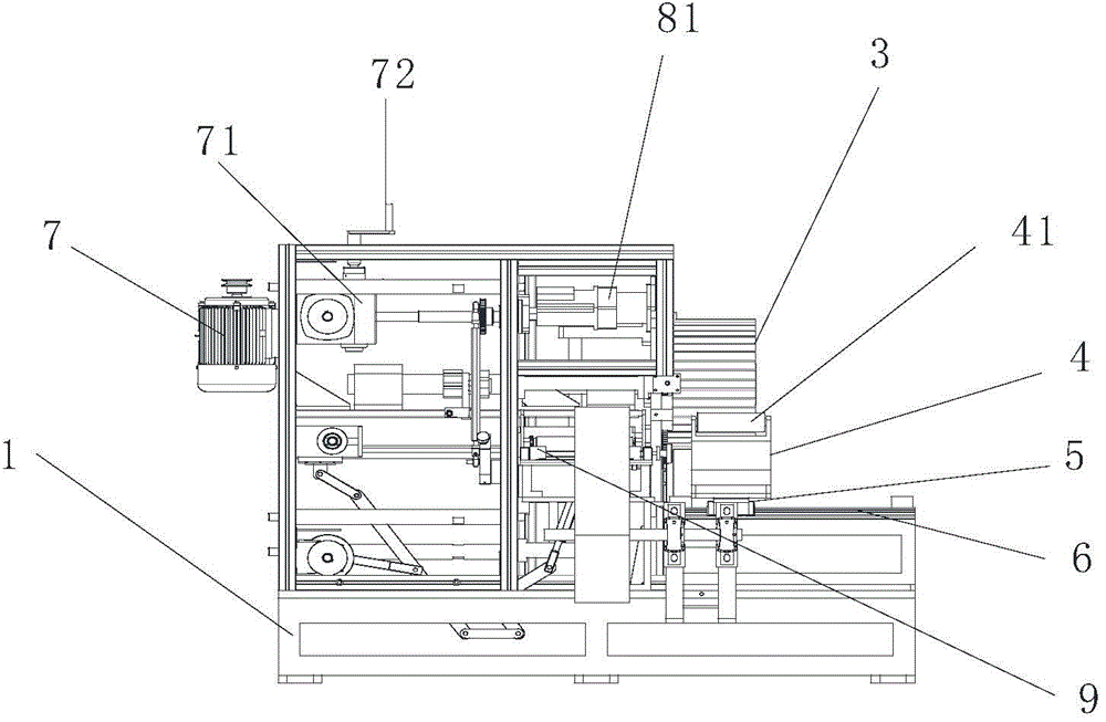 Fan stator paper inserting machine