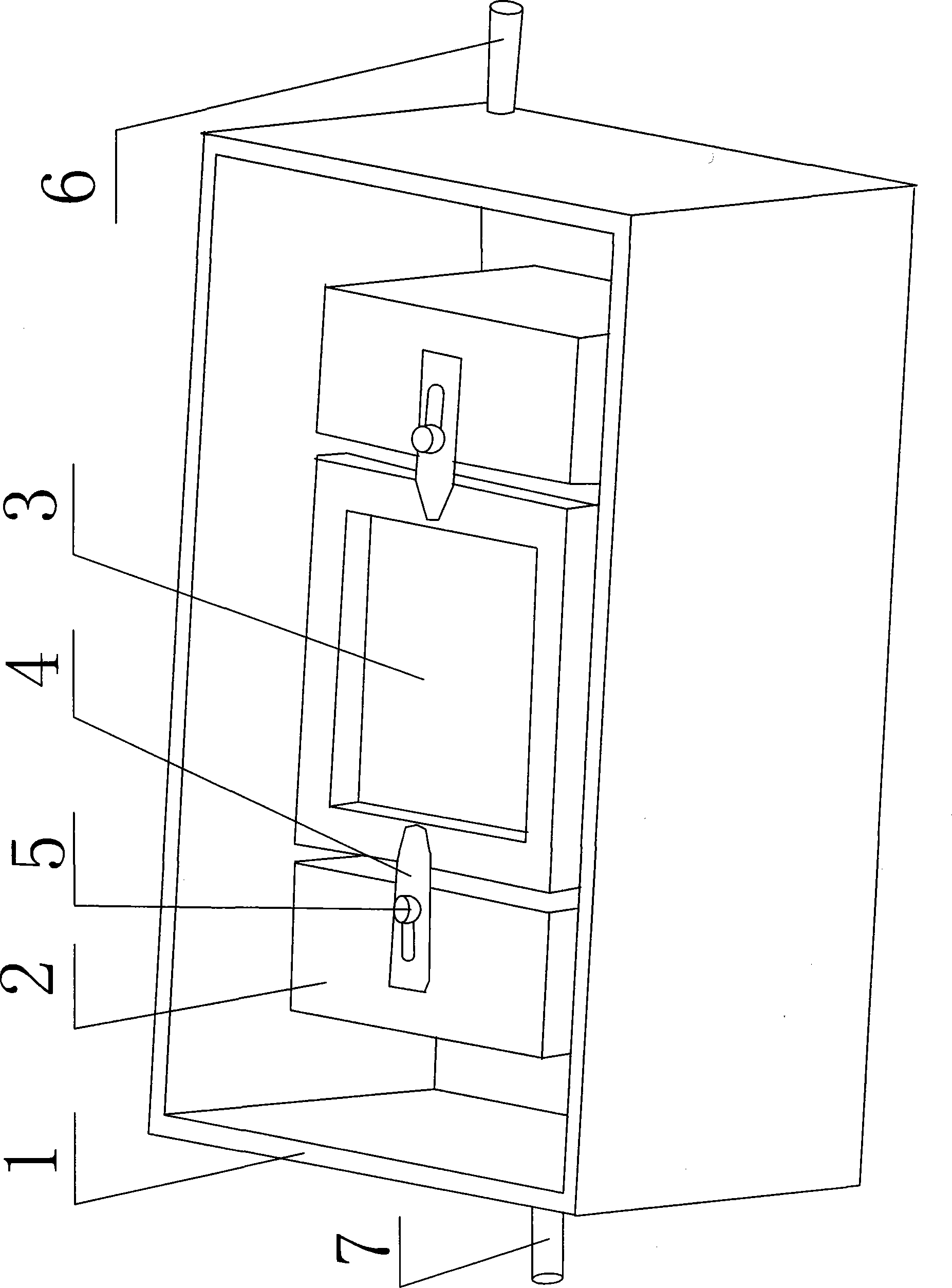 Mechanical processing device and method of ceramic-based complex curved surface parts with wave transmissivity