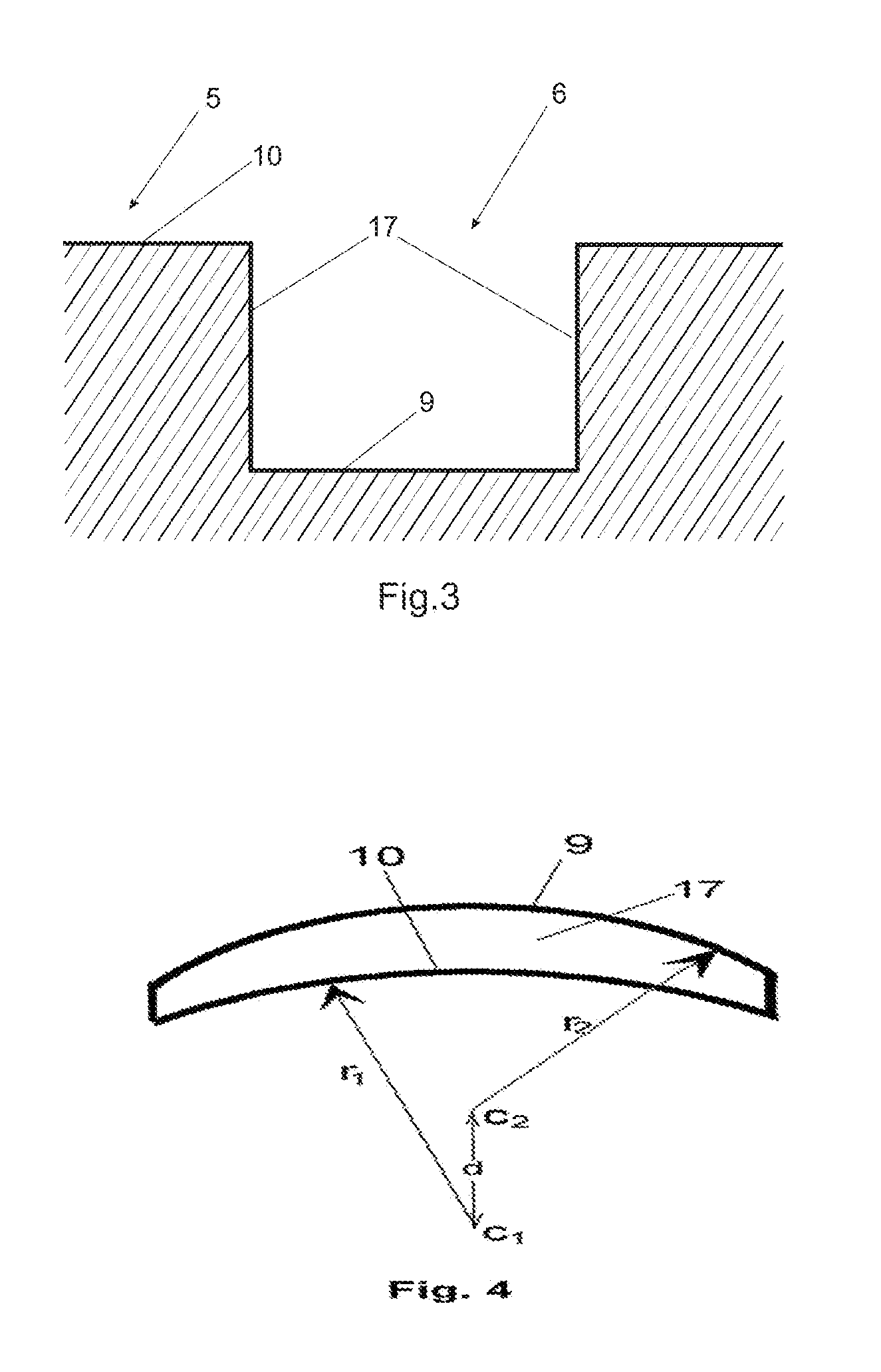 Plastic bracket with mechanical retention and production method thereof