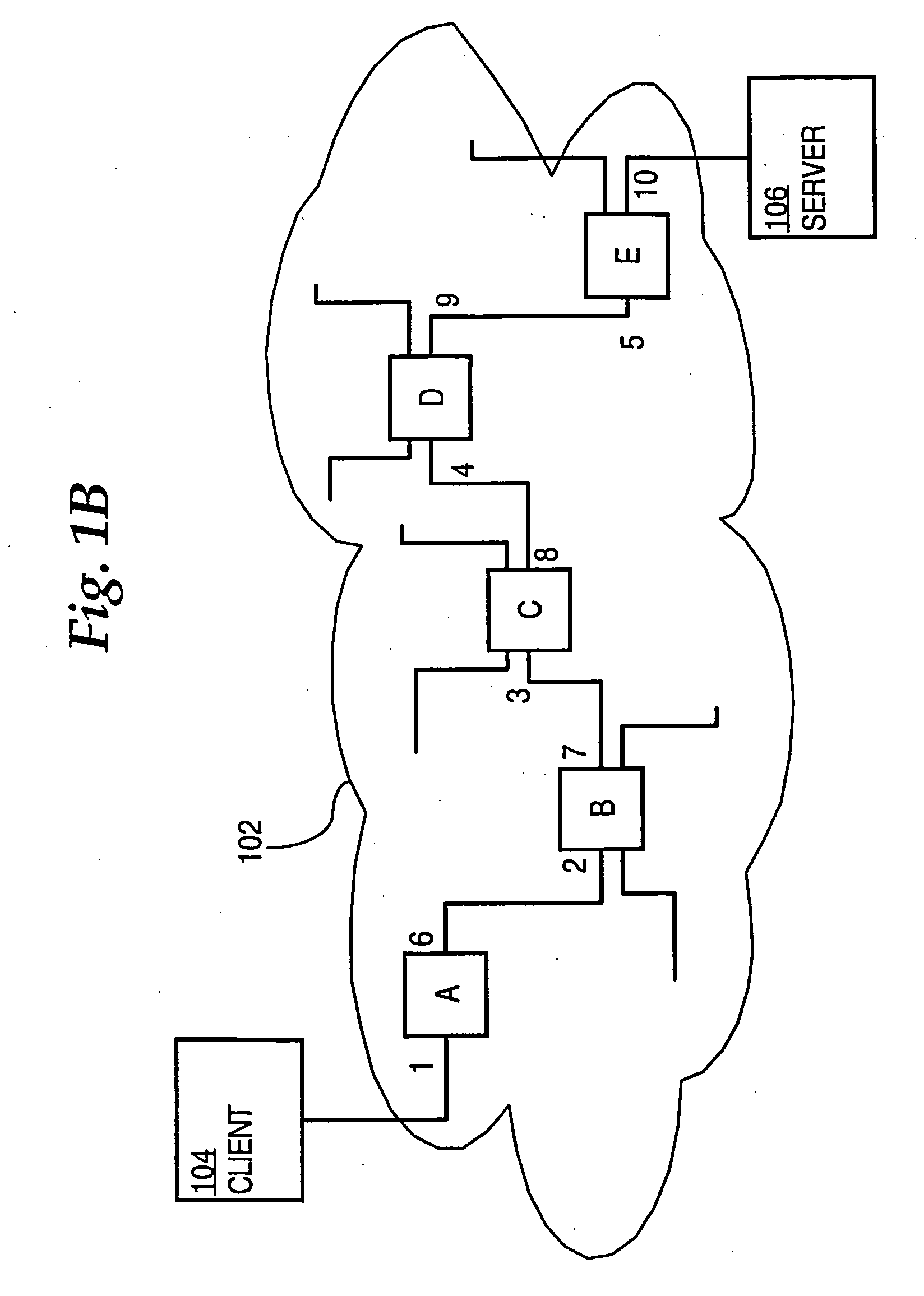 Method and apparatus for routing data to a load balanced server using MPLS packet labels