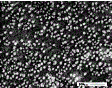 High-efficiency synthetic method of nanometer aluminum particle