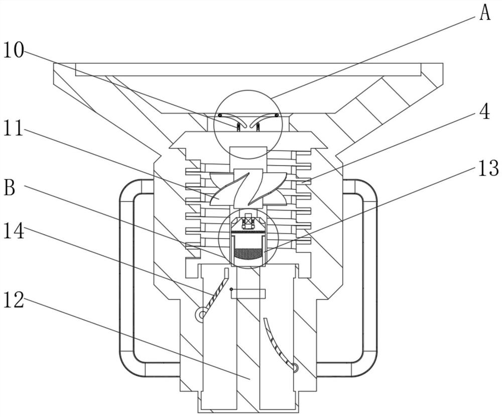 Cooling method for new energy automobile machining