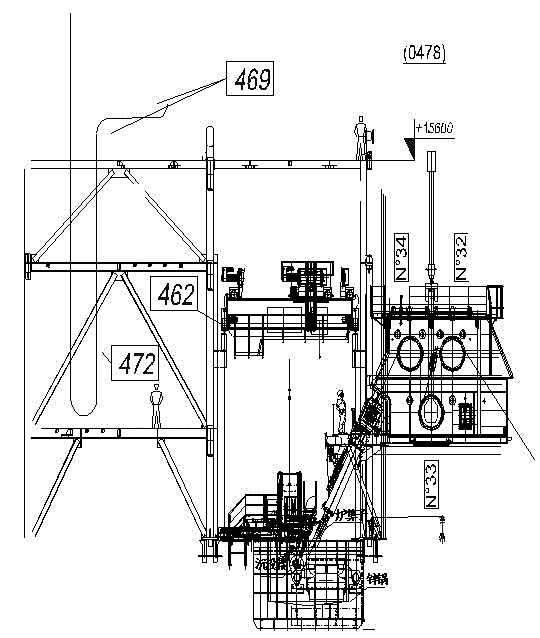 Improved galvanized wire grate closed box body bypass system mounting method