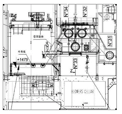 Improved galvanized wire grate closed box body bypass system mounting method