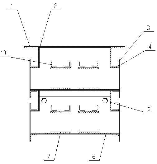 Improved galvanized wire grate closed box body bypass system mounting method