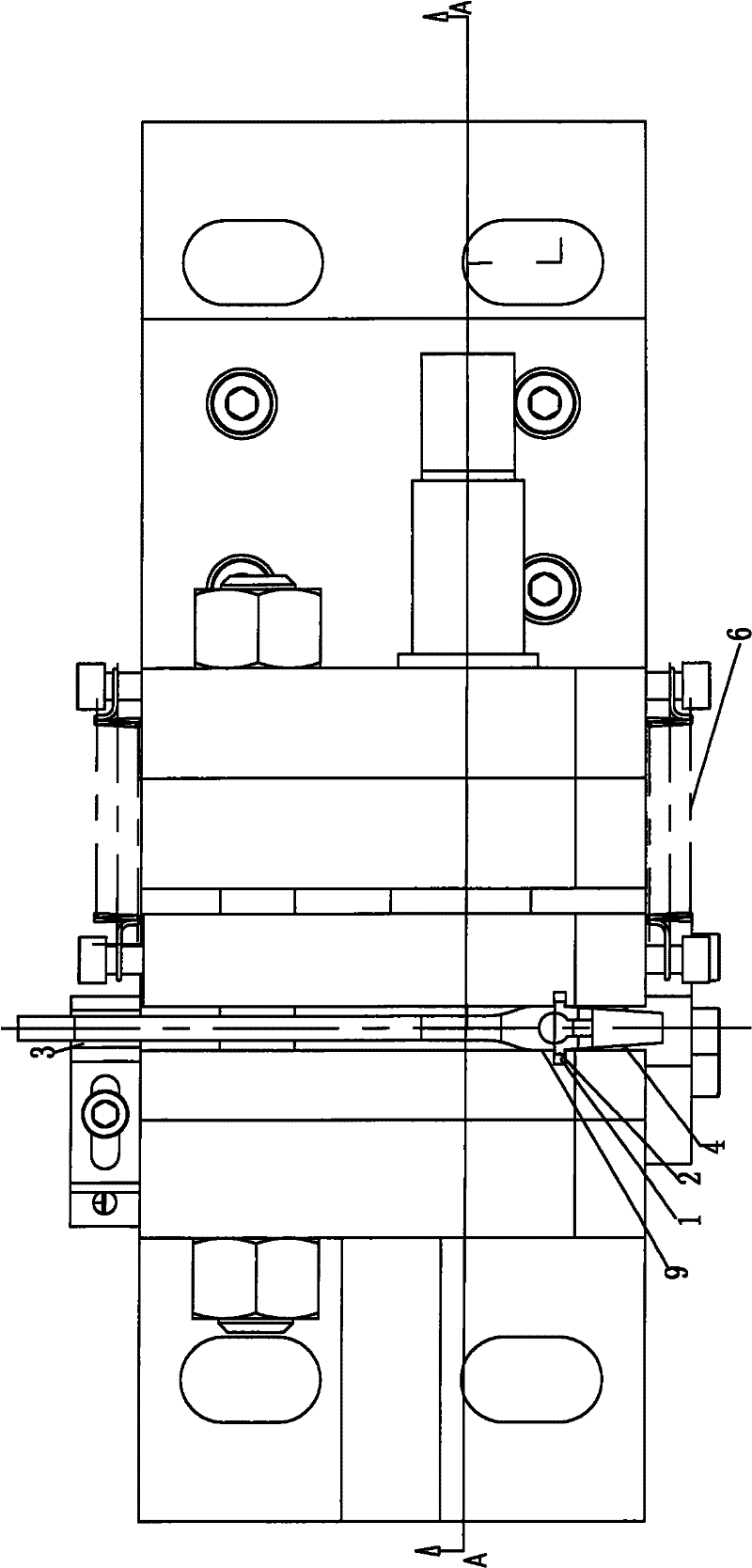 Tooling clamp for spanner slab