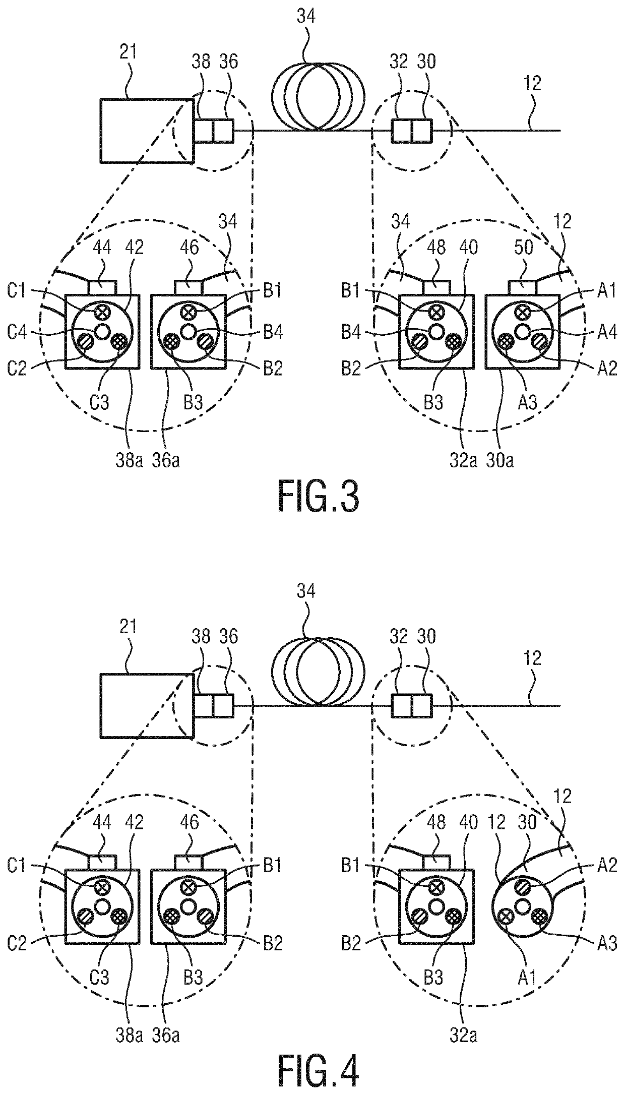 Methods and systems for optically connecting an optical fiber sensor to an optical shape sensing console