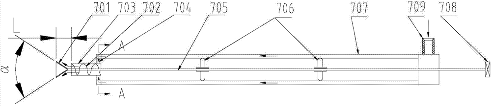 Automatic combustion stabilizing system used for opposed-firing boiler