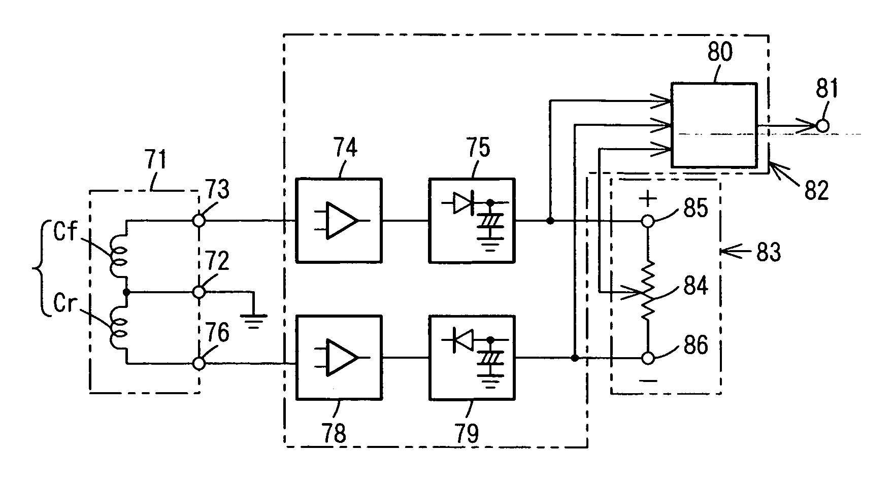 Axial bearing wear detection device for canned motor
