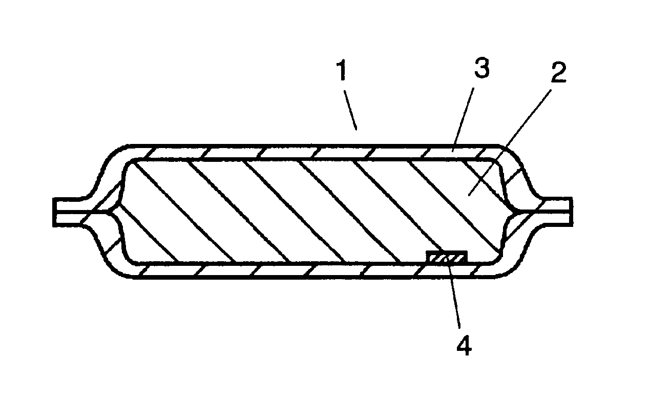 Vacuum insulating material and device using the same