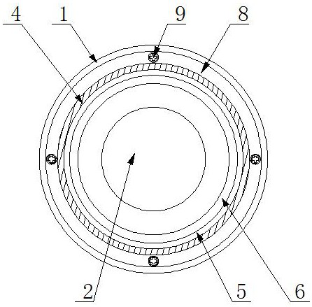 Novel automobile front combination lamp