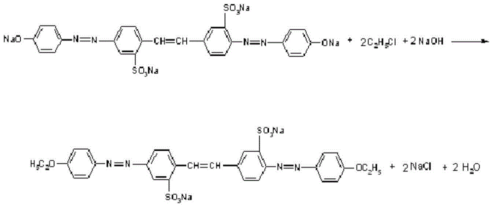 Chrysophenine G production process