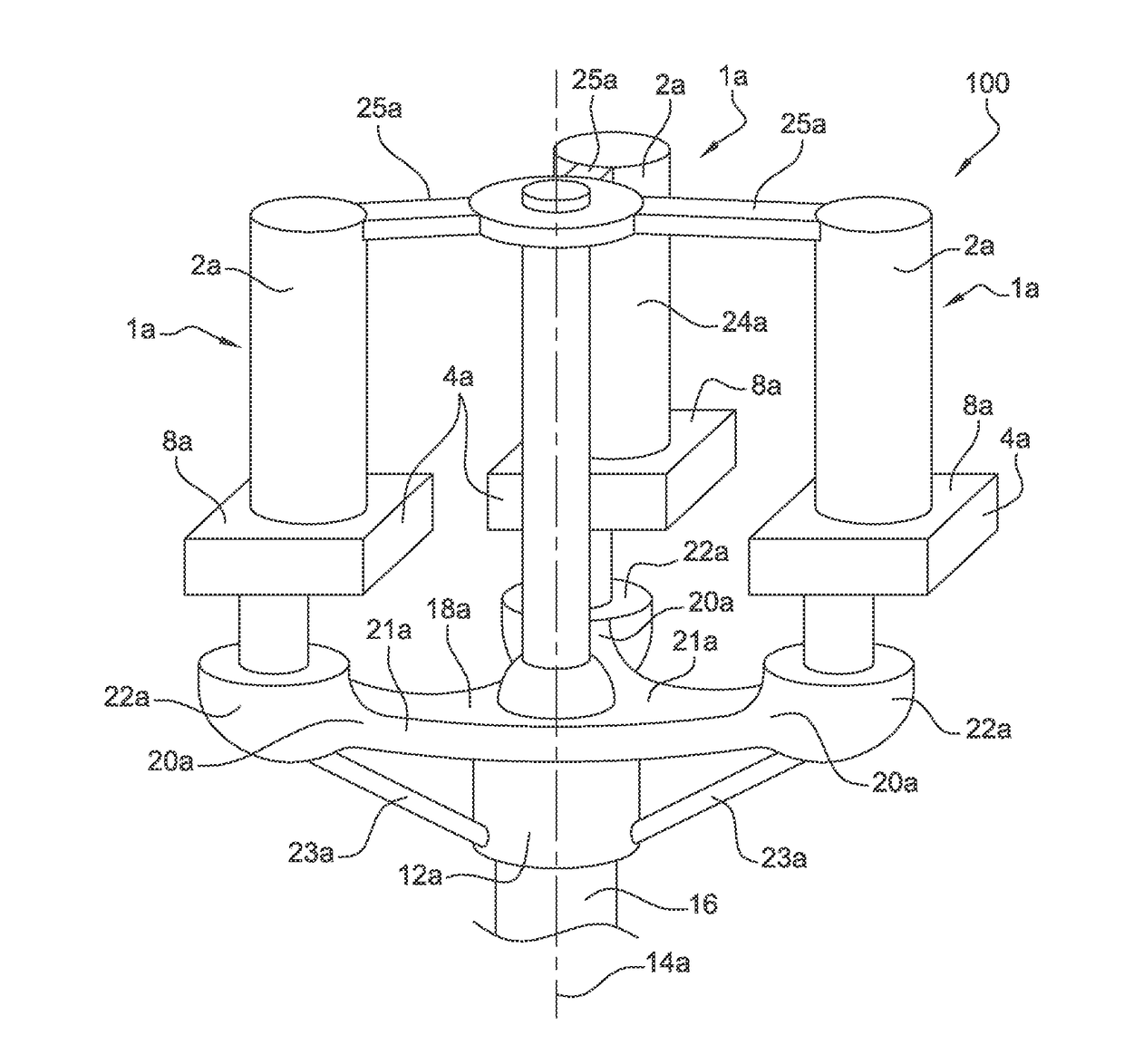 Improved method for manufacturing a shell mold for production by lost-wax casting of bladed elements of an aircraft turbine engine