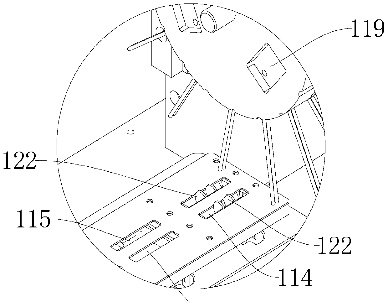 Residual film removal device and residual film removal system