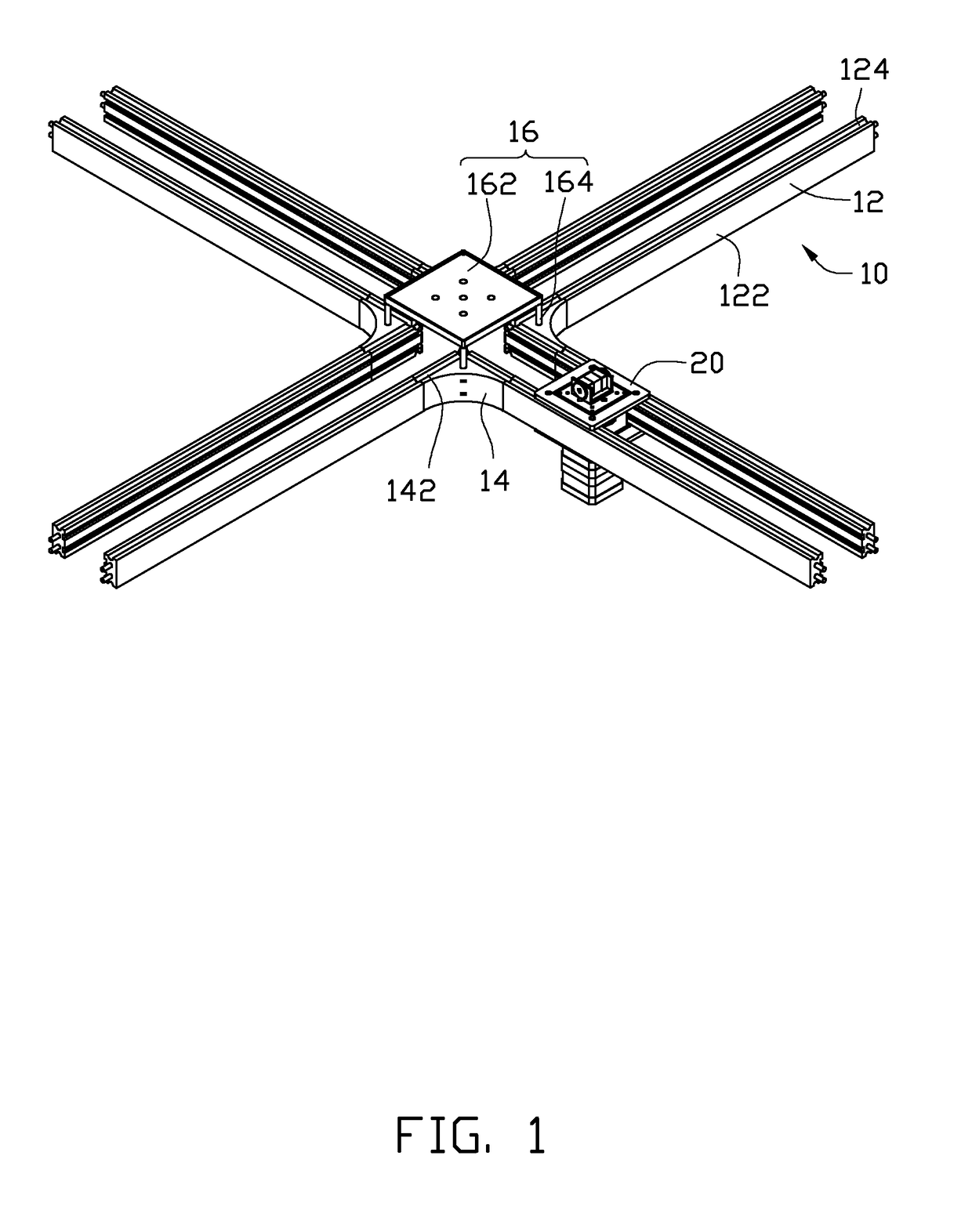 Actuating mechanism and mobile platform using the same