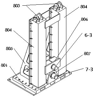 Drop-shaft-sinking-based shaft well tunneller and construction method thereof
