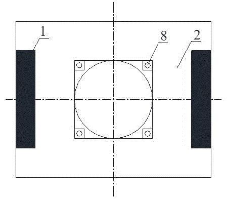 A large-angle high-friction shock-absorbing and isolating bearing