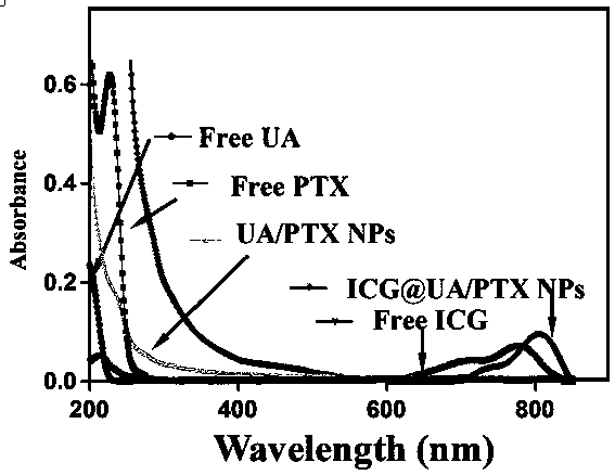 A kind of preparation method of near-infrared fluorescence imaging small molecule anticancer nanomedicine