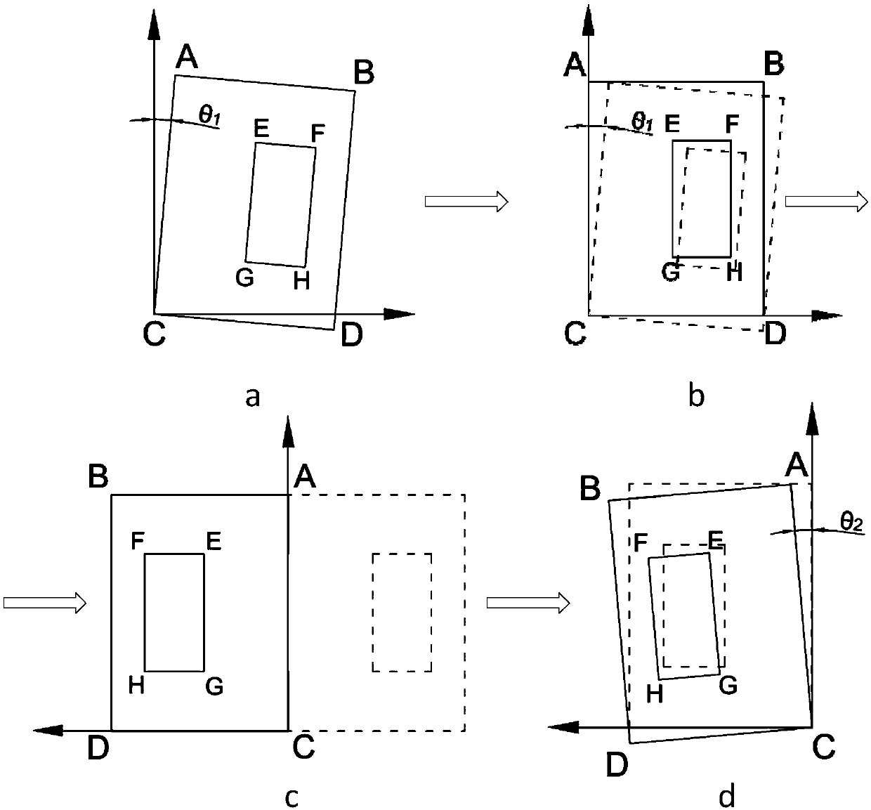 A pulsed laser single event effect back-irradiation positioning method