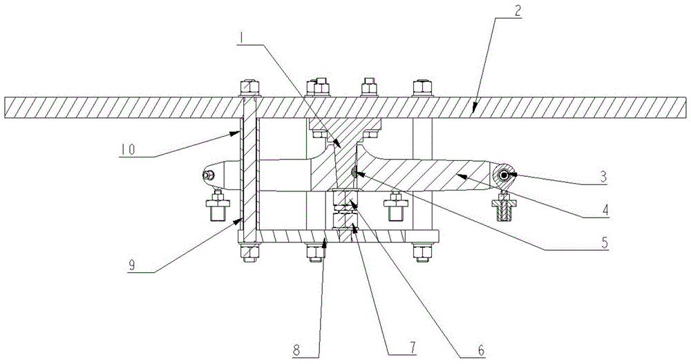 A device for fatigue testing of fork