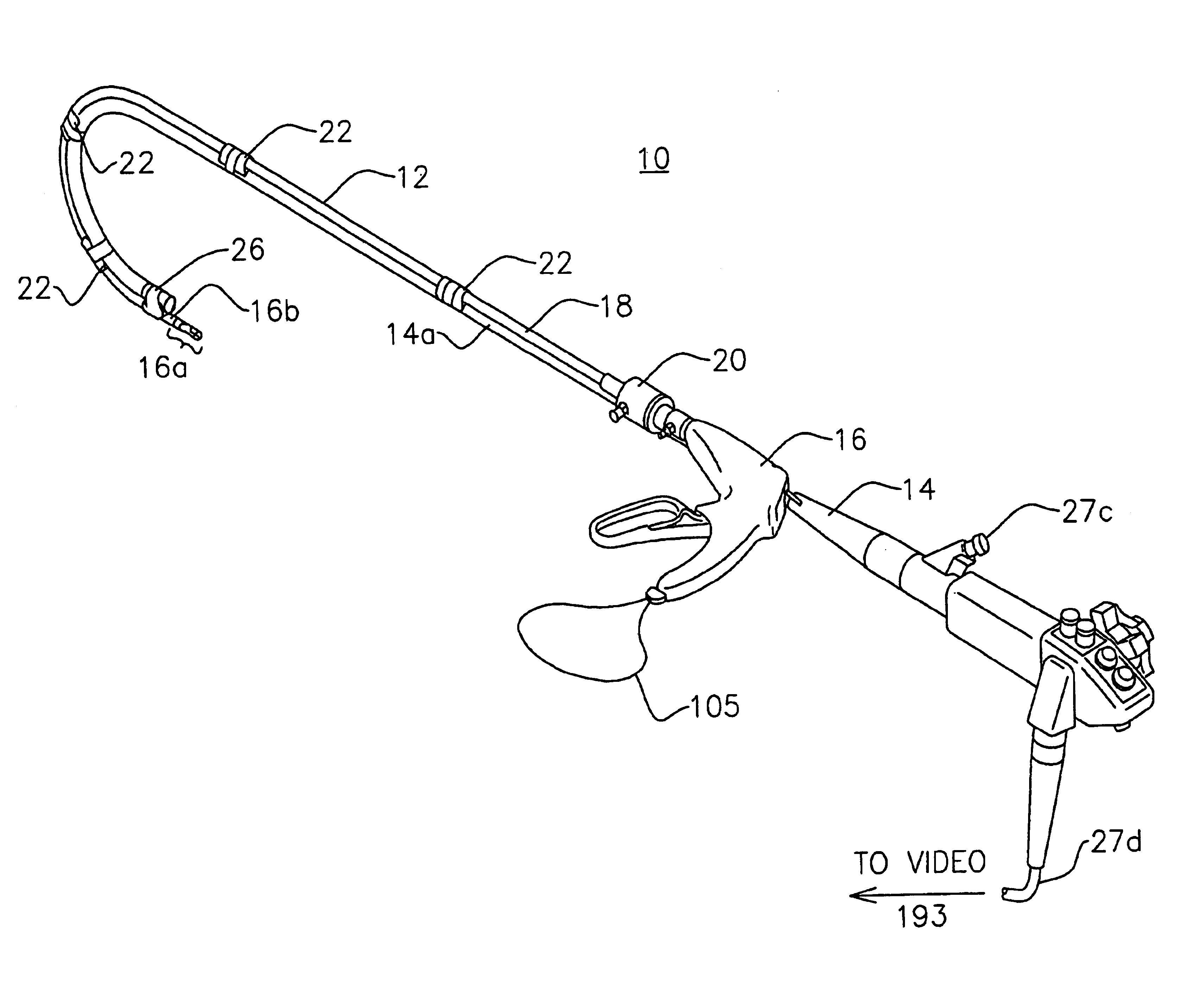 System for endoscopic suturing