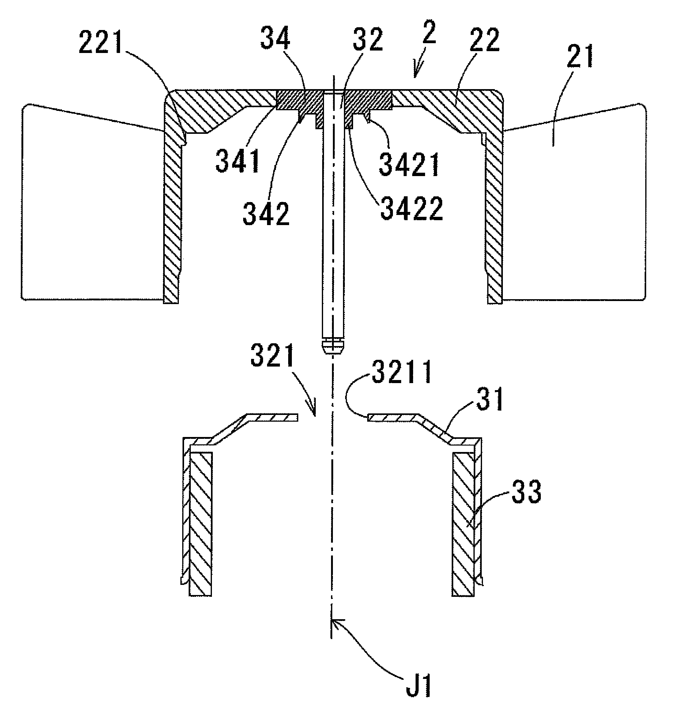 Motor, fan and manufacturing method of the same