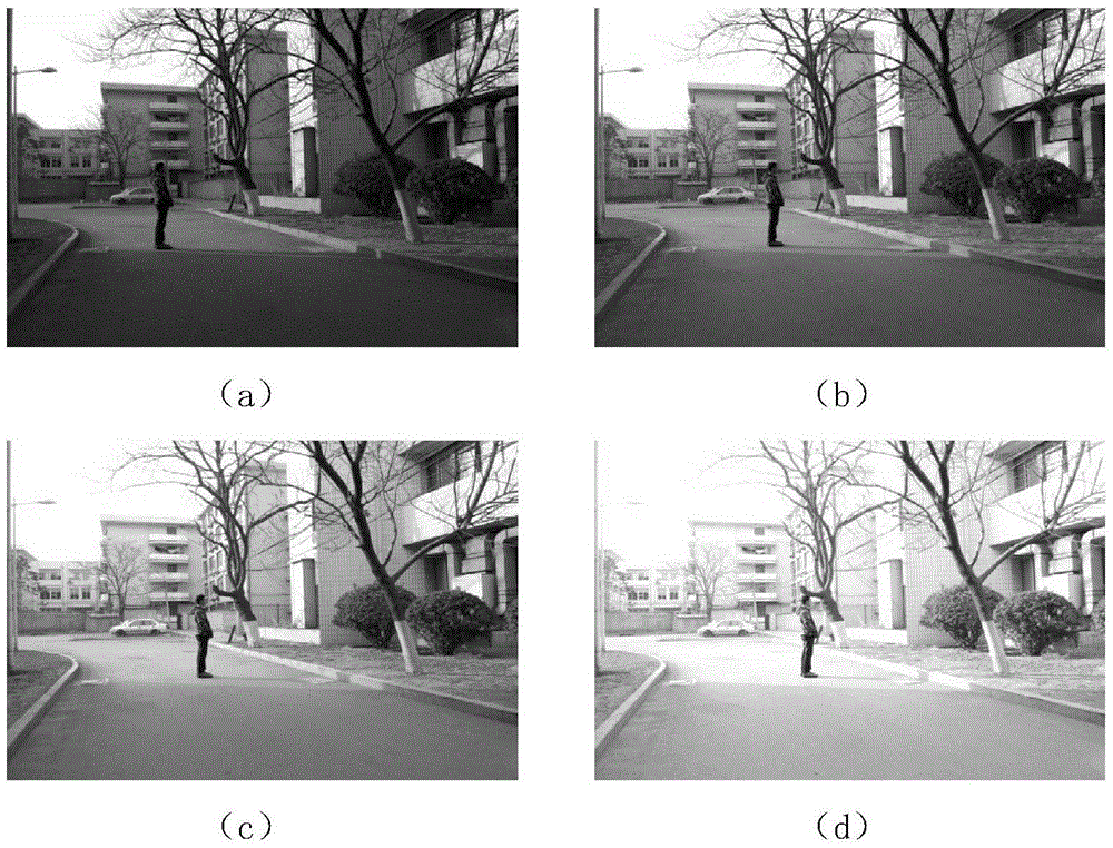 Processing method for retaining ghosting-free moving object in high-dynamic range image fusion