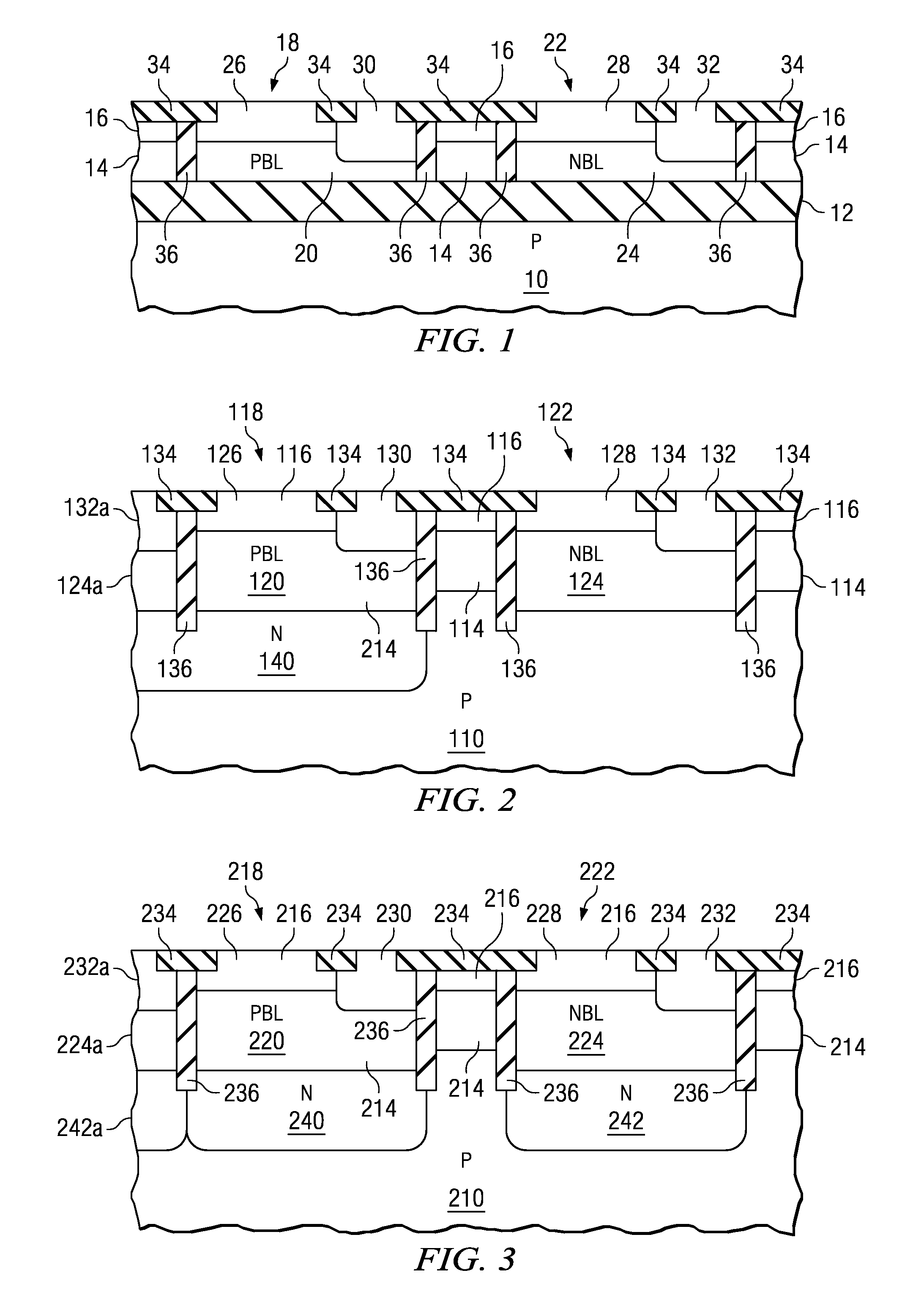 Method for Fabricating Isolated Integrated Semiconductor Structures