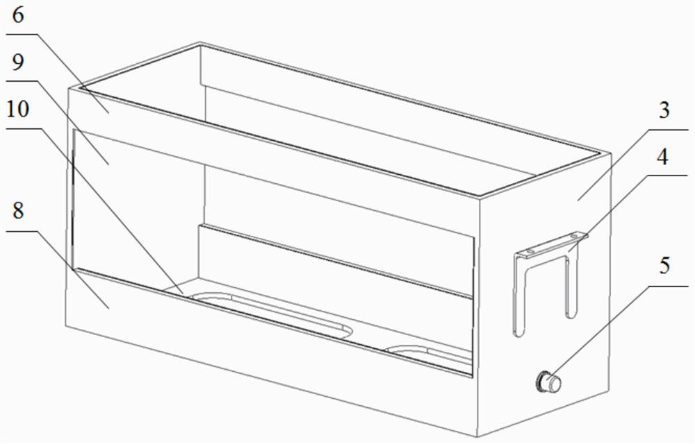 An integrated structure of a power battery module and a liquid cooling system