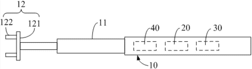 Multifunctional selfie stick and ultraviolet ray prompting method of the same