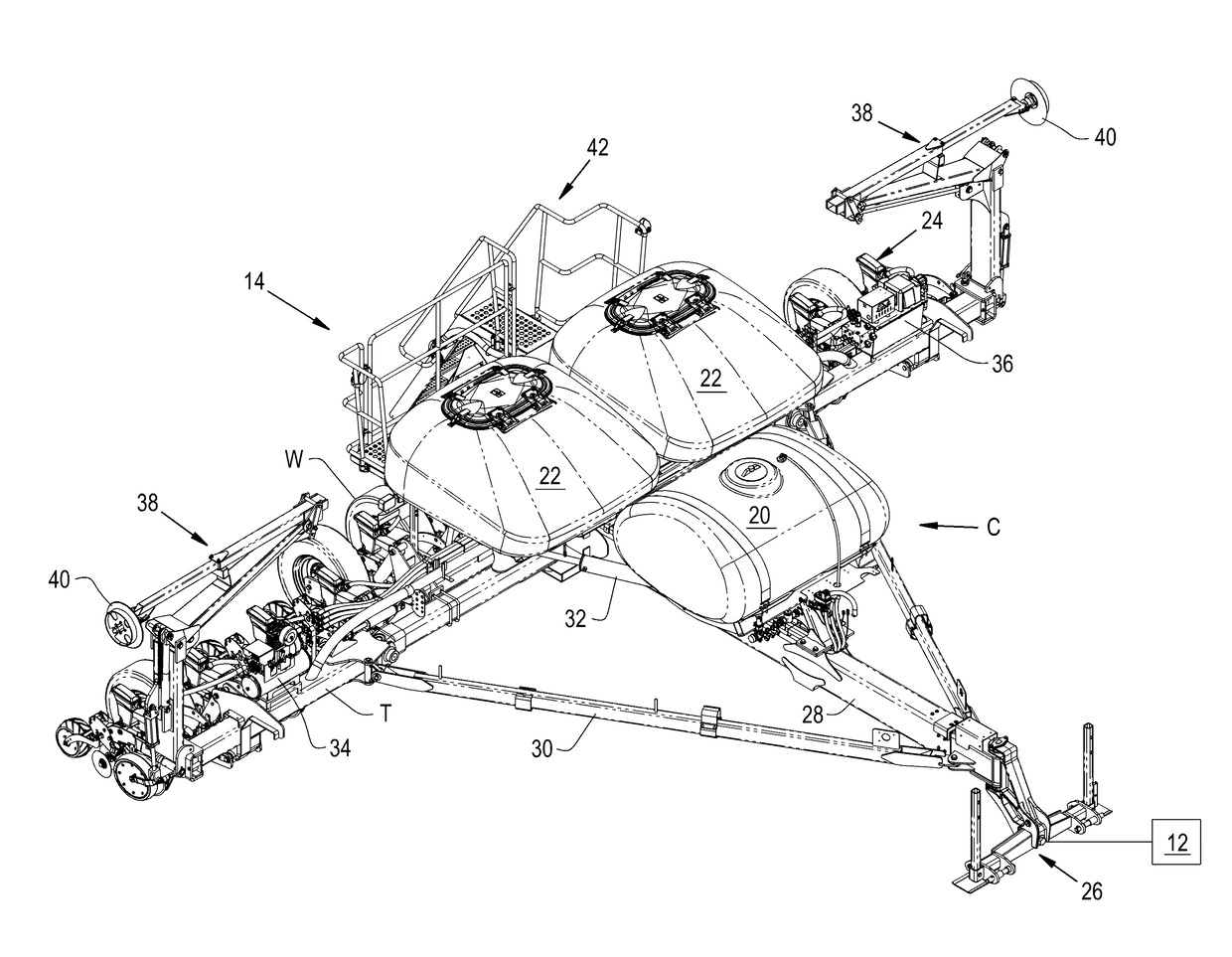 Product and variety tracking and tank mix integration for an agricultural system