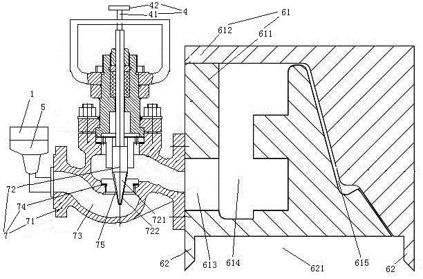 3D printer spray head structure