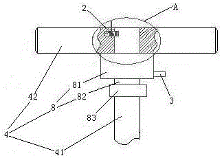 3D printer spray head structure