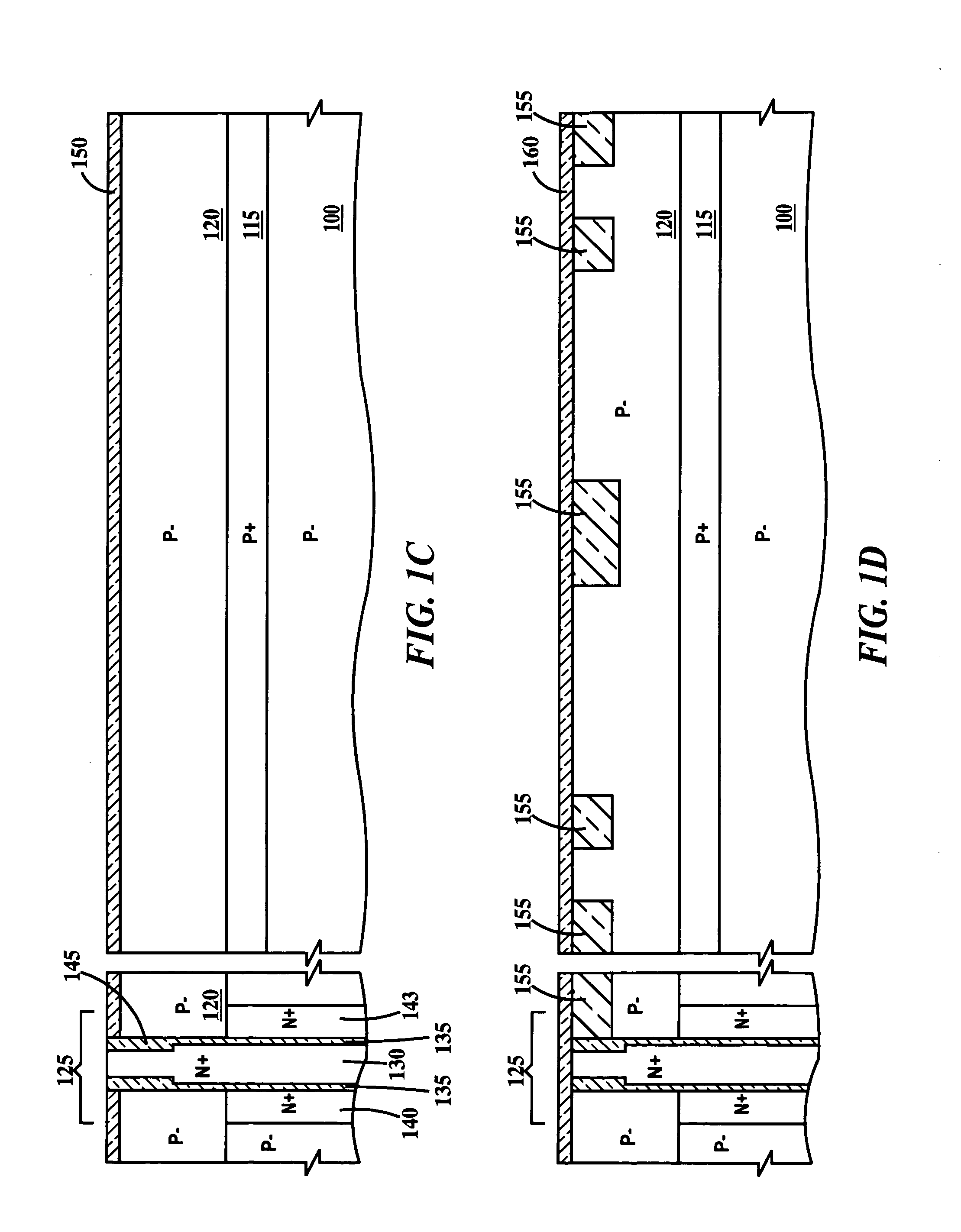 Triple-well CMOS devices with increased latch-up immunity and methods of fabricating same