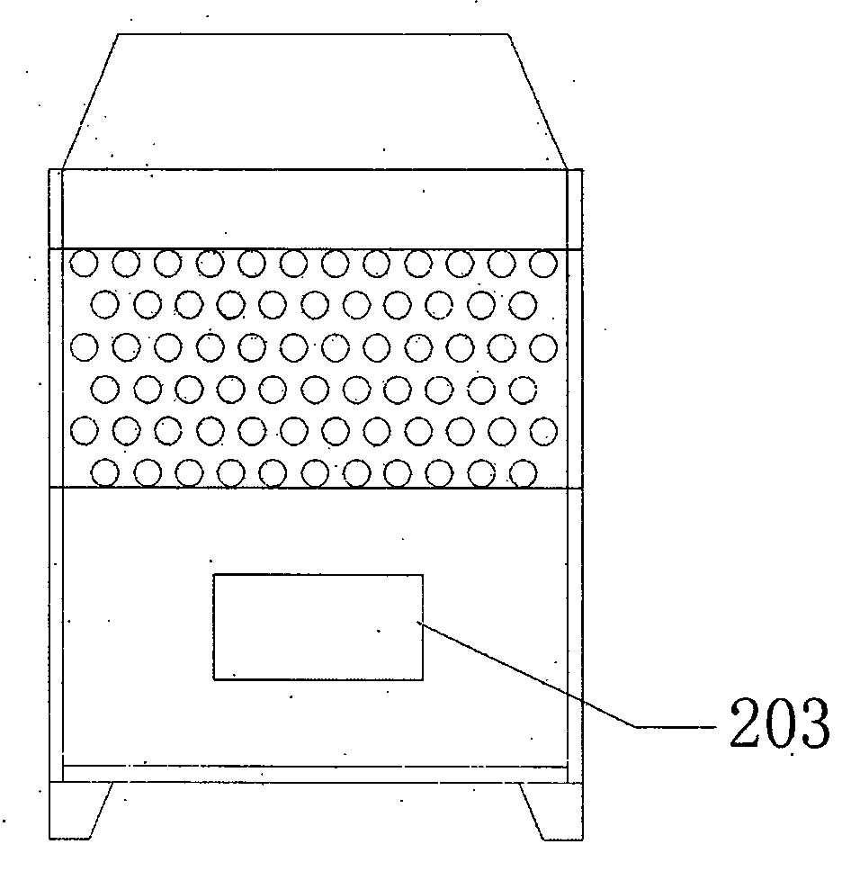 Biomass energy hot blast stove