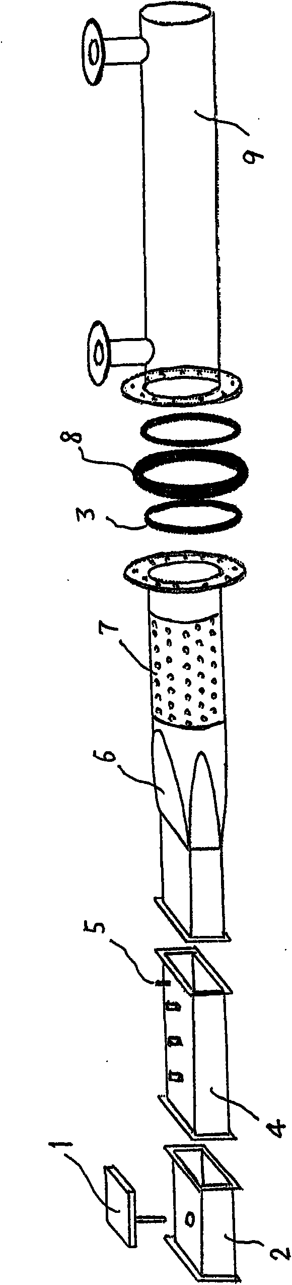 Liquefied petroleum gas or gasoline desulphurization microwave reaction kettle