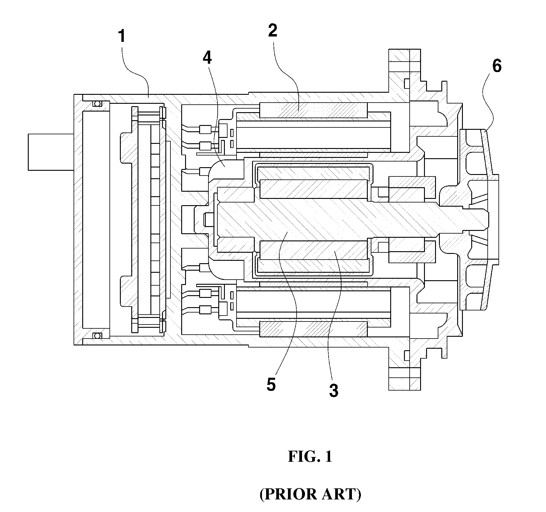 Canned motor for reducing cogging torque