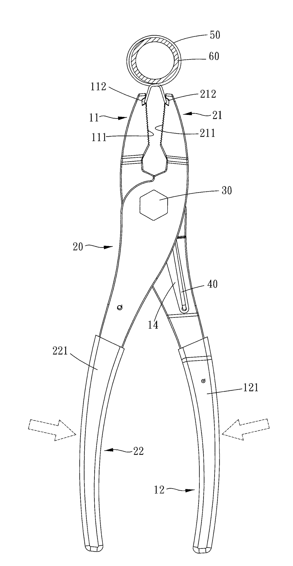 Pipe clamp pliers