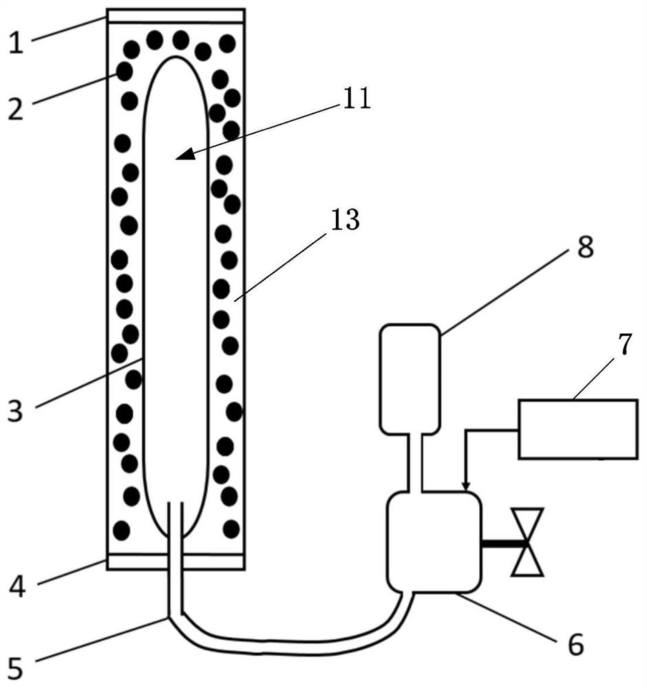Variable-rigidity wearing system for positive pressure particle congestion