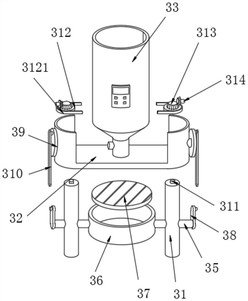 Automatic feeding system of automatic feeding machine for semiconductor device processing