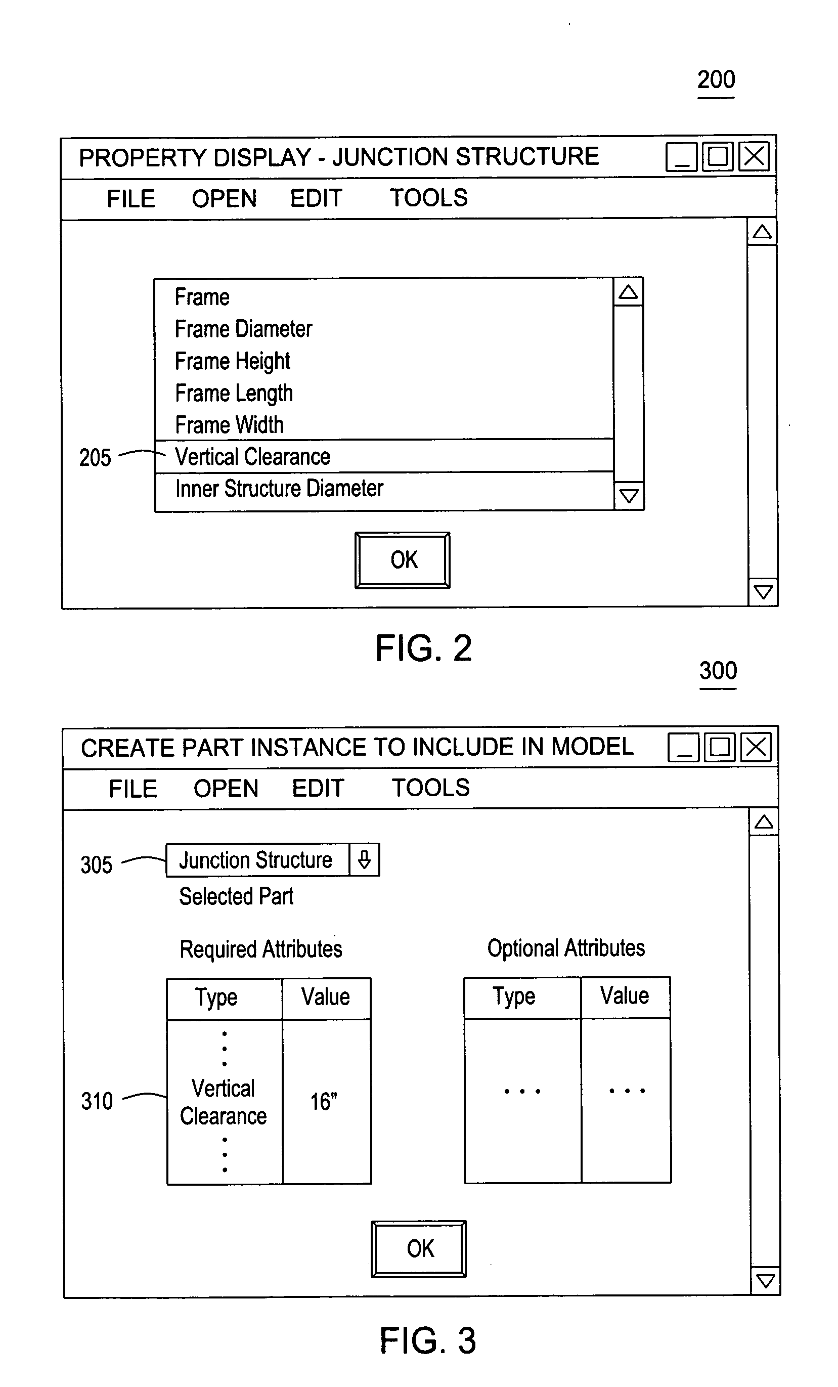 Method and apparatus for extensible utility network part types and part properties in 3D computer models
