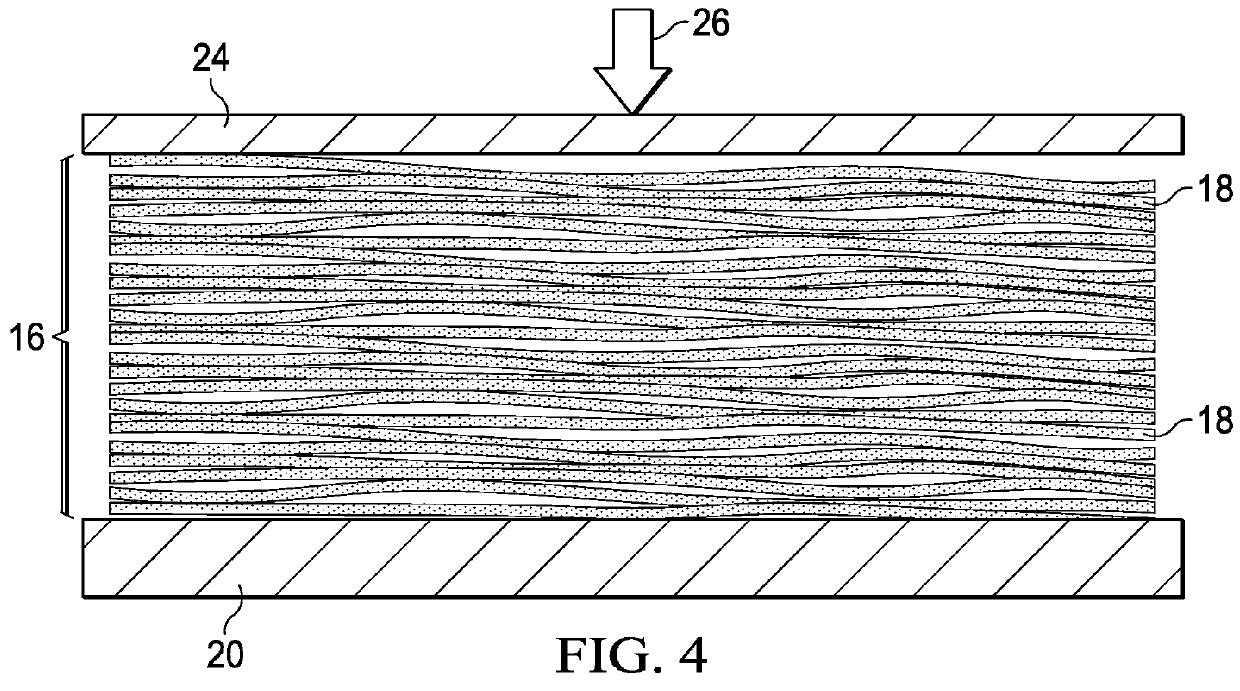 Method for forming thick thermoplastic composite structures
