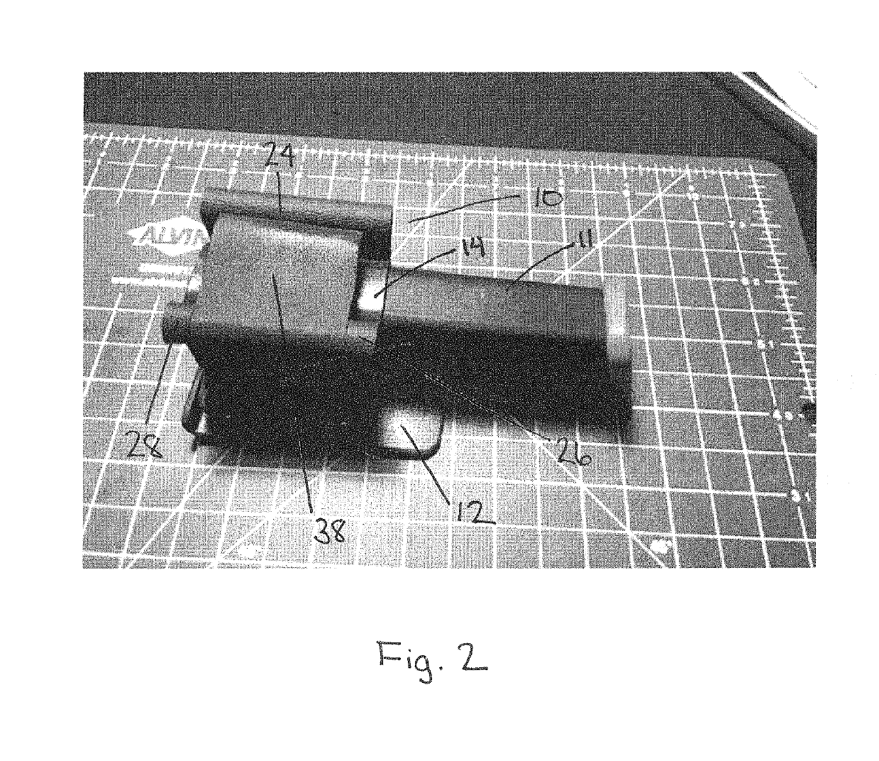 Storage device for a magazine of a weapon