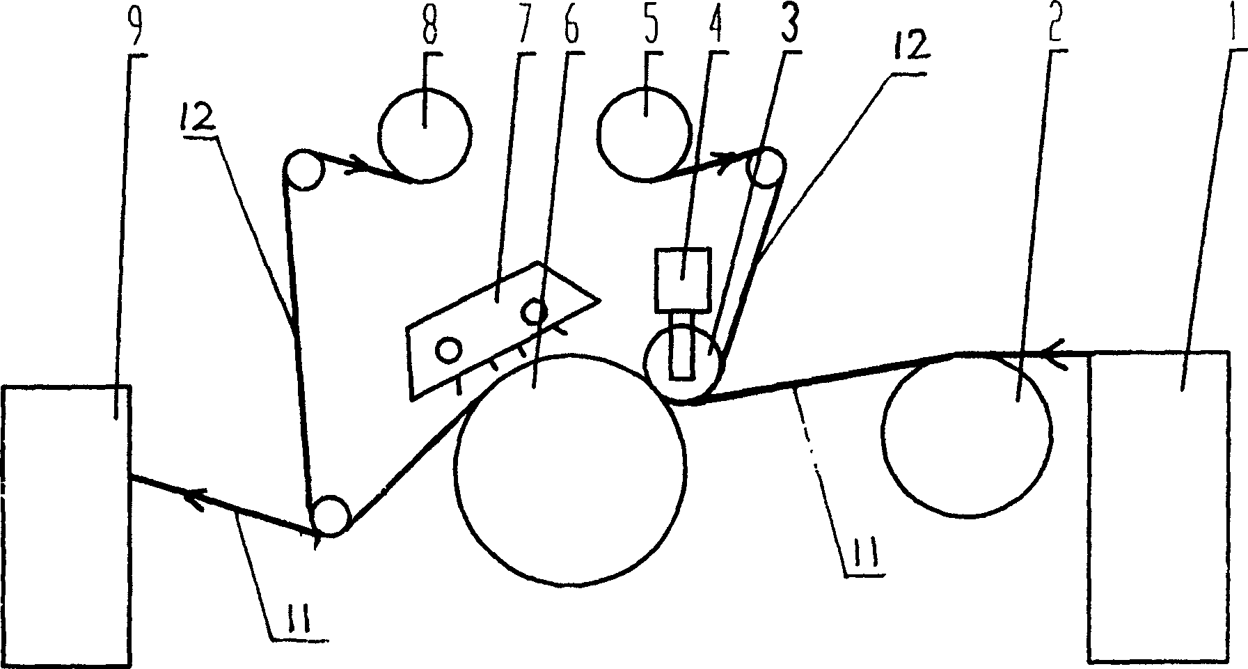 Laser pattern impression producing technique